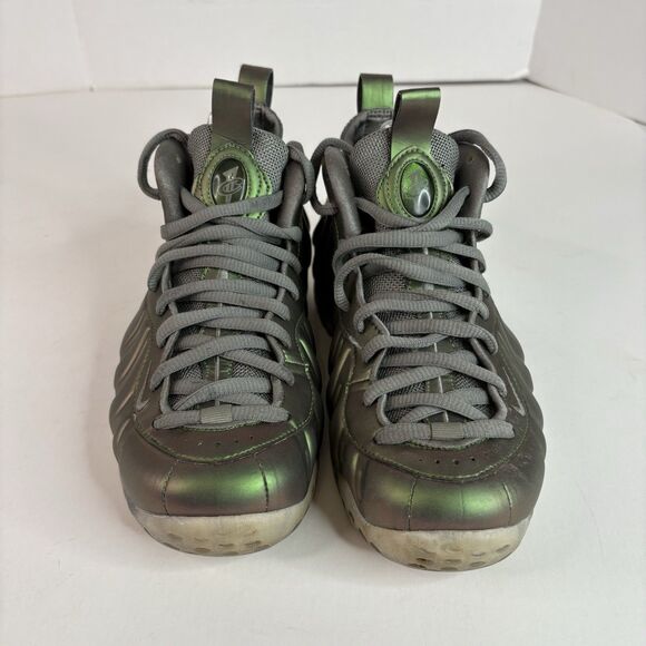 Nike Air Foamposite One 'Shine' AA3963-001 Women's Size 8 Green - Picture 3 of 11